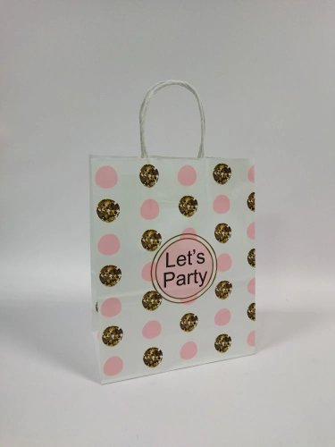 Пакет подарочный бумажный Абстракция 27*21*11см EL231106332