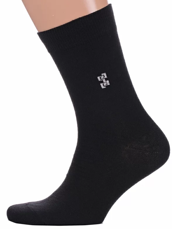 Носки мужские С 181 черный р.25