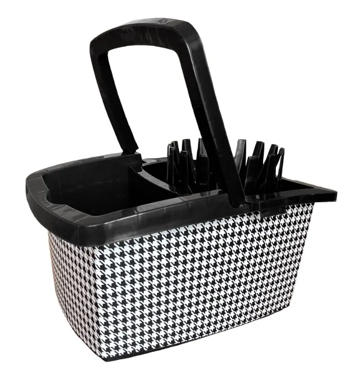 YORK Style Pepita ведро 10л прямоугольное с отжимом  071210_