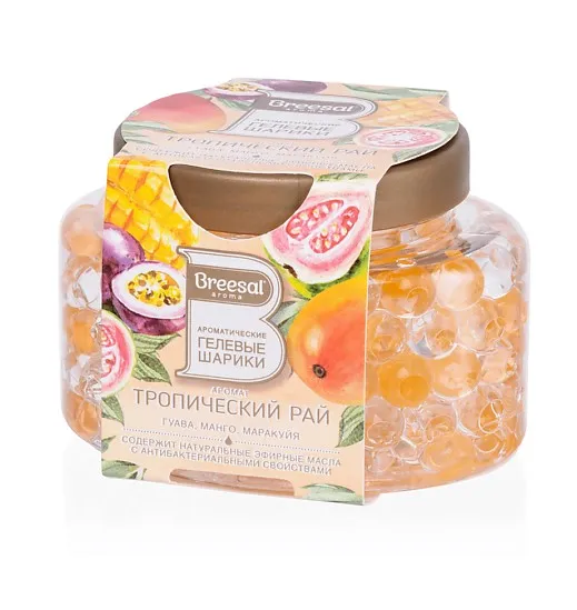 BREESAL шарики гелевые ароматические тропический рай
