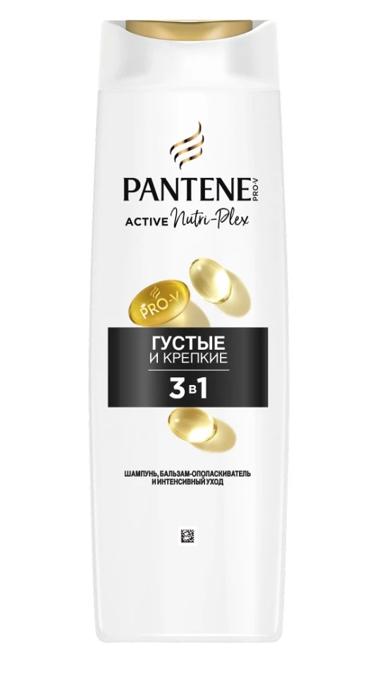 PANTENE шампунь д/волос интенсивный уход 3в1 густые и крепкие 360мл