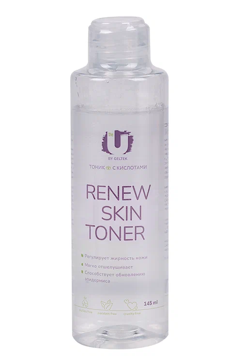 THE U тоник д/лица с кислотами renew skin toner 145мл