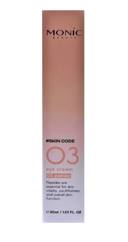 MONIC BEAUTY Skin Code 03 крем д/век пептиды 30мл