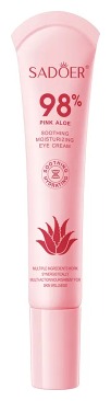 SADOER крем д/кожи вокруг глаз успокаивающий с алоэ 98% pink aloe 20г