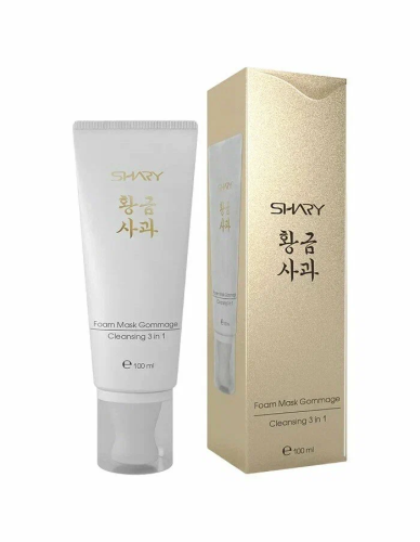 SHARY пенка-маска-гоммаж д/умывания очищающая walnut 3в1 100мл