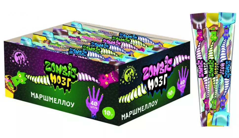 МОЗГ ZOMBIE маршмеллоу клубника кокос сливо пломбир 10гр