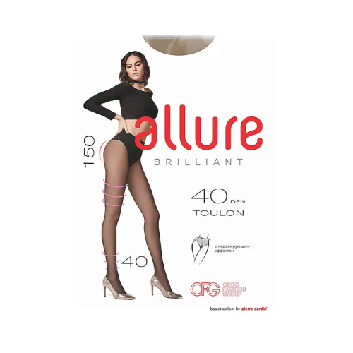 ALLURE by Pierre Cardin колготки женские toulon 40 nero р.4