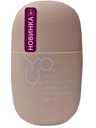 RELOUIS крем тональный ультралегкий y.o.u. really second skin т.30