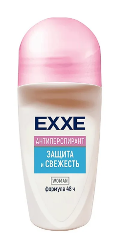 EXXE антиперспирант жен. защита и свежесть 50мл ролл