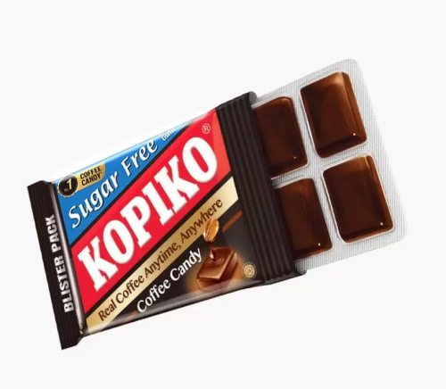 KOPIKO леденцы кофейные без сахара 32г/12