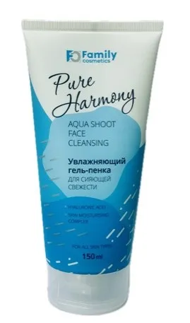 PURE HARMONY гель-пенка д/умывания увлажняющая сияние свежести 150мл