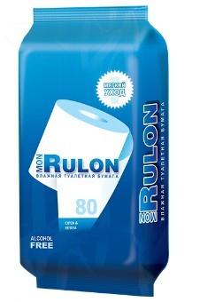MON RULON №80 бумага туалетная влажная 48124