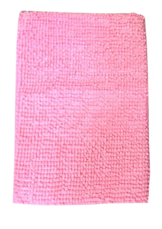 Коврик для ванной цв.серый/розовый 40*60см L 230150