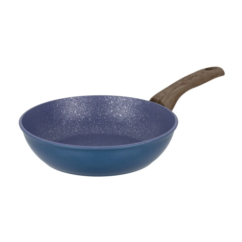 HELPER Gloria сковорода 22см ручка с покрытием soft touch цв.синий GB4522