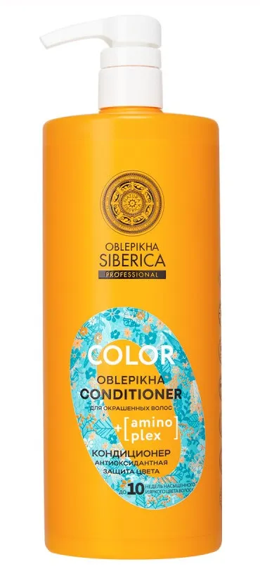 OBLEPIKHA SIBERICA кондиционер д/волос prof антиоксидантная защита цвета 1л