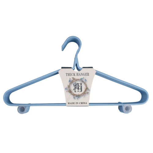 Набор плечиков метал противоскользящее покрытие с нижними крючками 8шт 2024-7549