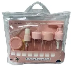 ЧУДОДОМ набор дорожный 7пр.емкость д/косметических средств 6шт/лопатка 9*3см 10922-5602            