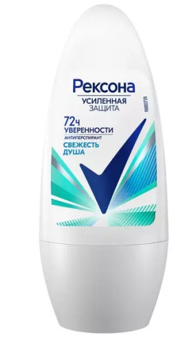 REXONA антиперспирант жен. свежесть душа 50мл ролл