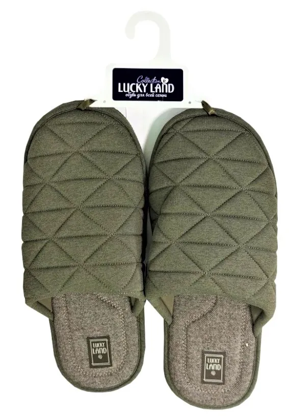 LUCKY LAND обувь домашняя мужская пантолеты 4966 M-CH-C р.41