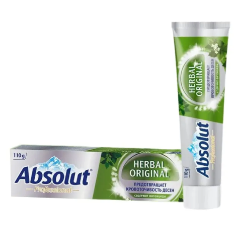 ABSOLUT Professional паста зубная рerbal оriginal антибактериальная 110г
