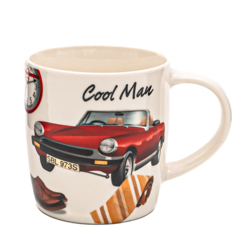 Кружка керамика Автомобили 360мл EA027