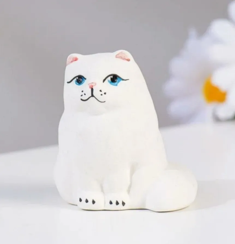 Сувенир кошка сидячая 6*6см 1430585