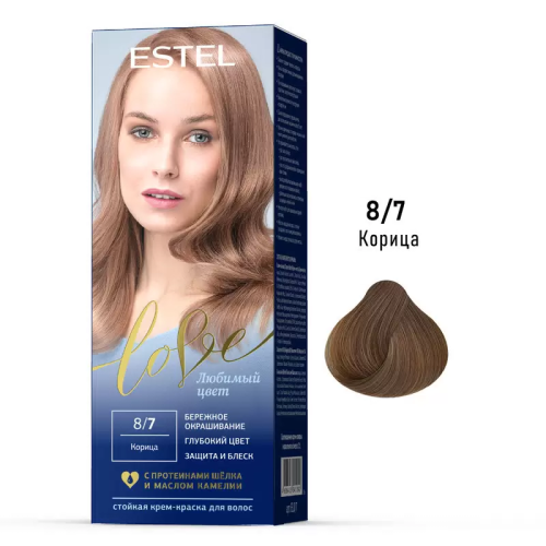 ESTEL LOVE крем-краска д/волос т.8.7 корица