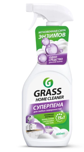 GRASS Home cleaner средство универсальное многофункциональное с энзимами 600мл