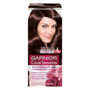 GARNIER COLOR SENSATIONAL крем-краска д/волос т.4.12 холодный алмазный шатен