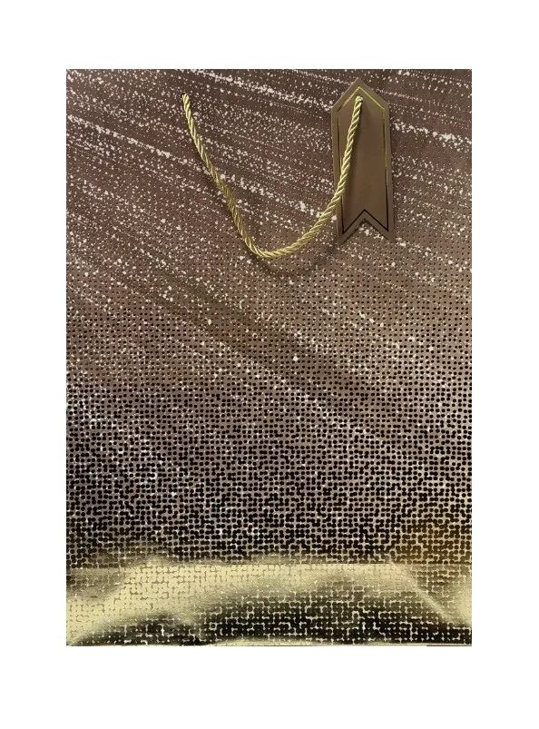 Пакет подарочный 30*41.5*12см металлизированный ED0340