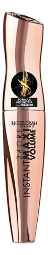 DEBORAH тушь д/ресниц максимальный объем с керамидами  т.черный 12мл