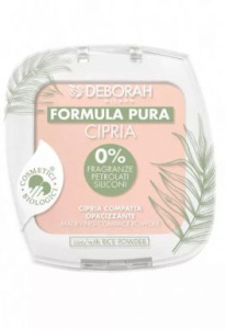 DEBORAH пудра д/лица матирующая formula pura matifying compact powder т.01 9г