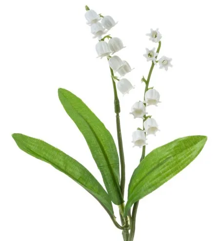 Цветок искусственный ландыш 6*6*35см 797509