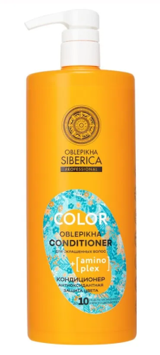 OBLEPIKHA SIBERICA кондиционер д/волос prof антиоксидантная защита цвета 1л