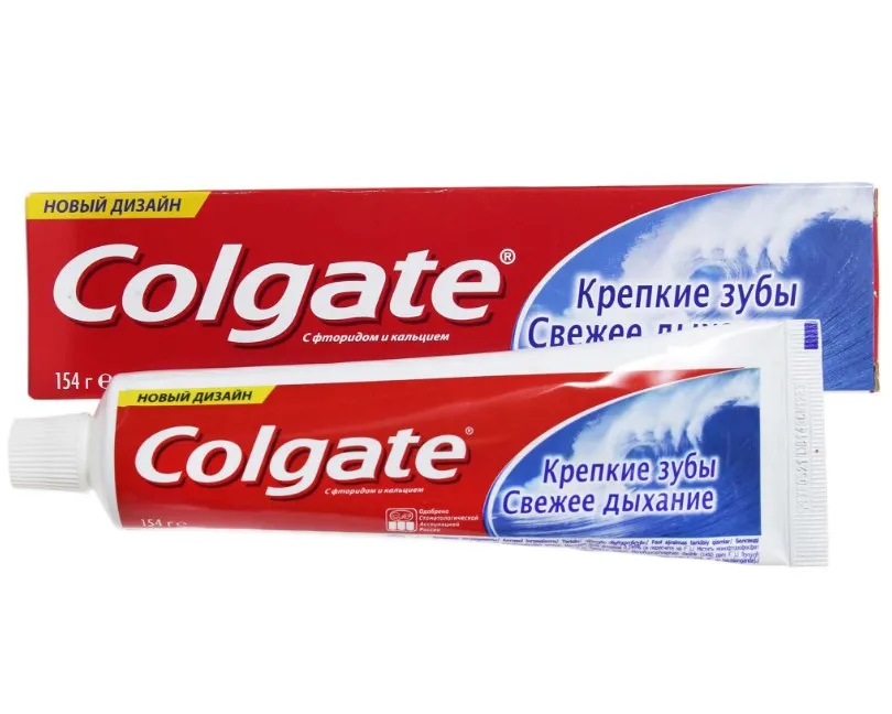 COLGATE паста зубная крепкие зубы свежее дыхание 100мл FCN89278