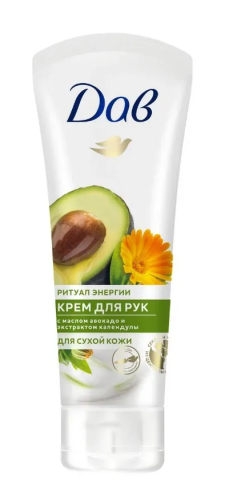 DOVE крем д/рук масло авокадо и экстракт календулы 75мл