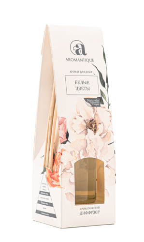 AROMANTIQUE диффузор ароматический белые цветы 50мл