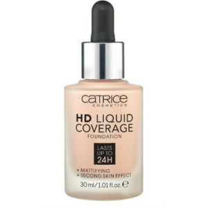 CATRICE основа тональная hd liquid coverage foundation т.010
