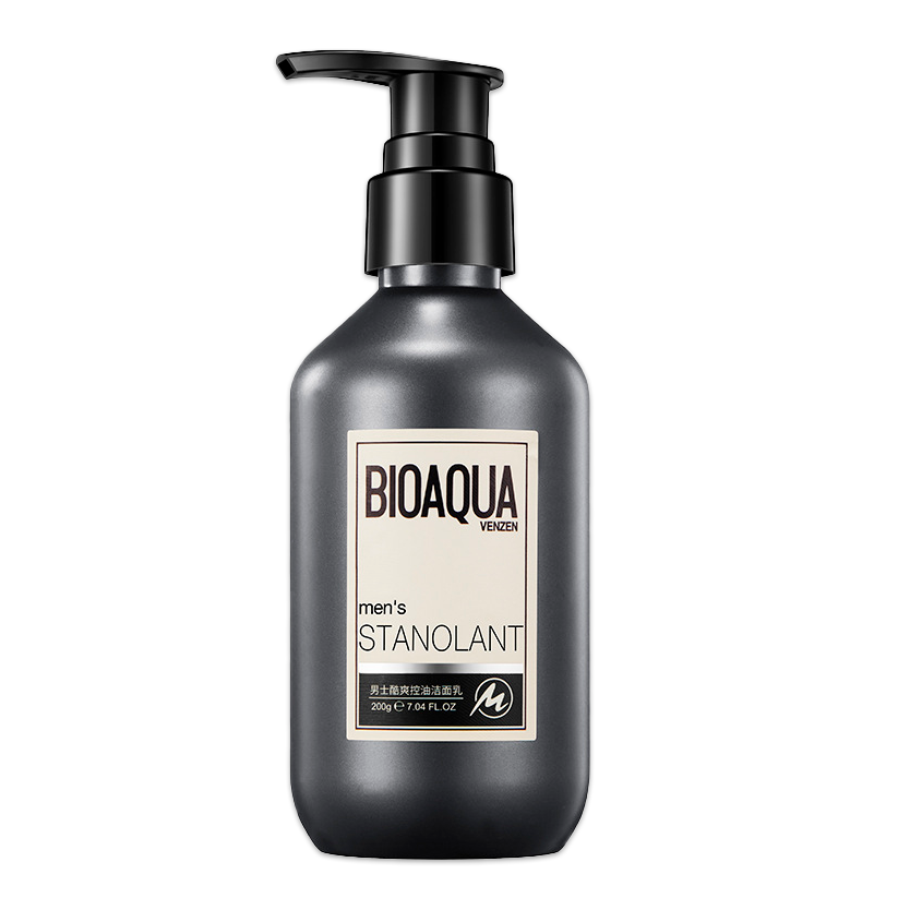 BIOAQUA пенка д/умывания мужская д/жирной кожи алоэ 200гр