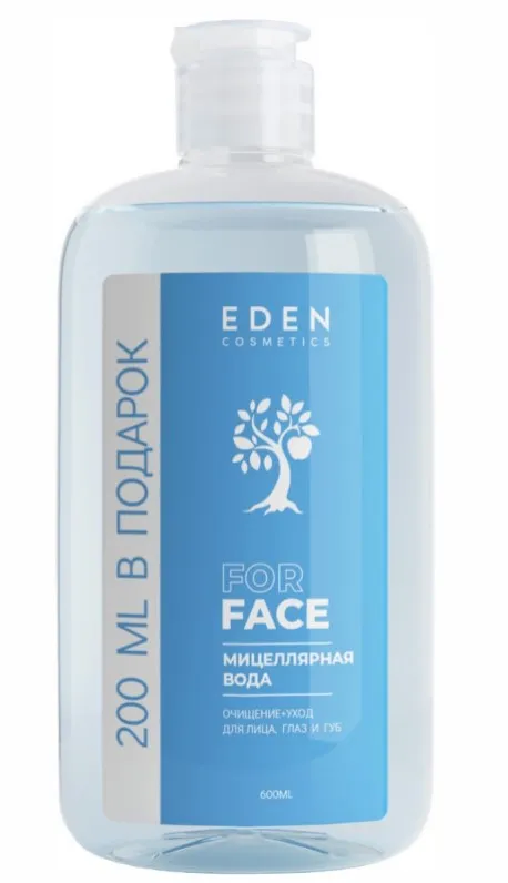 EDEN вода мицеллярная очищение и уход 600мл