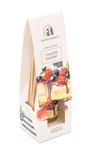 AROMANTIQUE диффузор ароматический сладкий бисквит 50мл