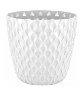 Кашпо wave белоснежный жасмин 0,65л/12