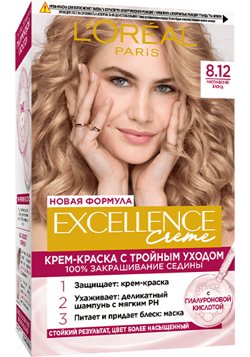 LOREAL EXCELLENCE краска д/волос т.8.12 мистический блонд
