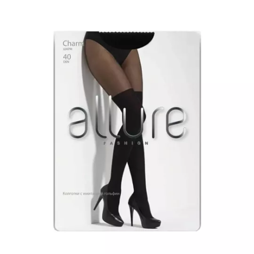 ALLURE колготки женские charm 40 nero р.4