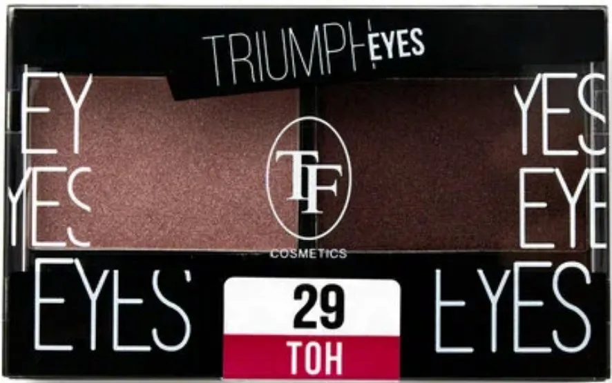 TRIUMPH тени д/век двухцветные cte33 т.29
