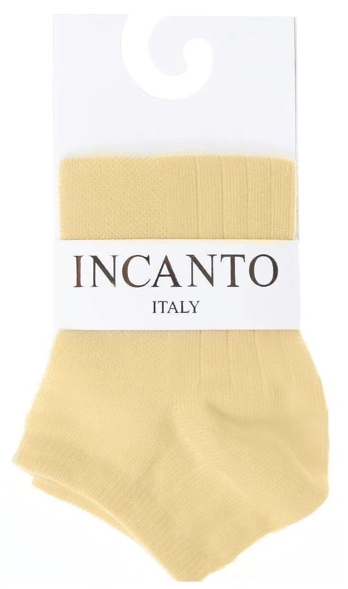 INCANTO носки женские IBD731002 светло-желтый р.36-38