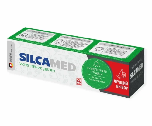 SILCAMED паста зубная тибетские травы 130мл