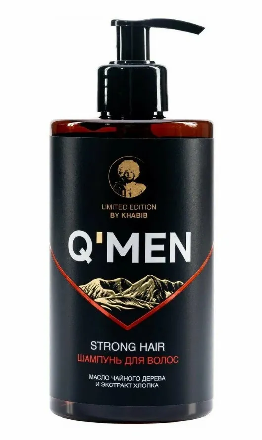 QMEN шампунь д/волос муж. сила и укрепление 410мл