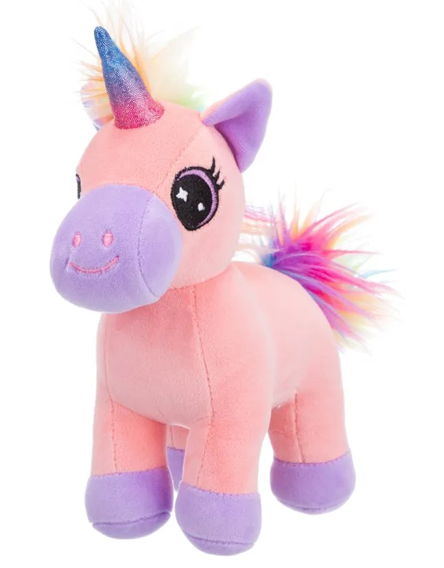 RELANA игрушка мягкая единорог розовый 20см