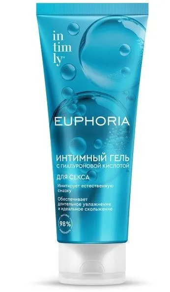 INTIMLY Euphoria гель интимный с гиалуроновой кислотой 75мл